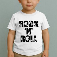 Rock N Roll Music Nothing But Rock & Roll 70S 80 90S Retro Toddler T-Shirt