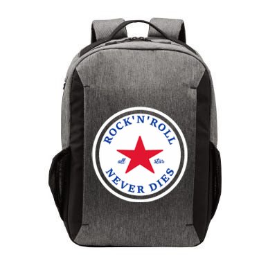 Rock N Roll Never Dies Rock And Roll All Star Music Vector Backpack