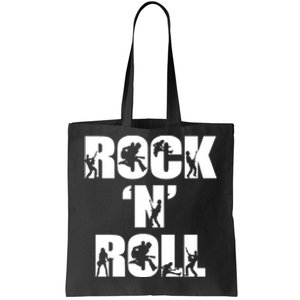 Rock N Roll Music Lover Tote Bag