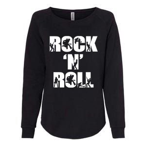 Rock N Roll Music Lover Womens California Wash Sweatshirt