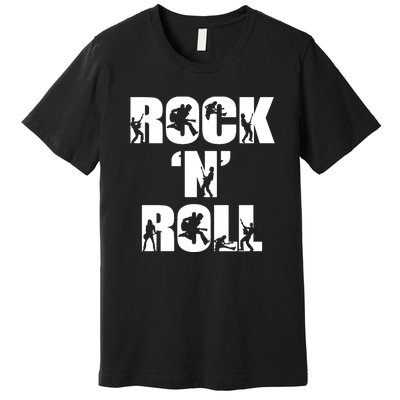 Rock N Roll Music Lover Premium T-Shirt