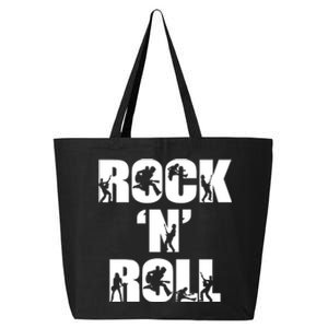 Rock N Roll Music Lover 25L Jumbo Tote