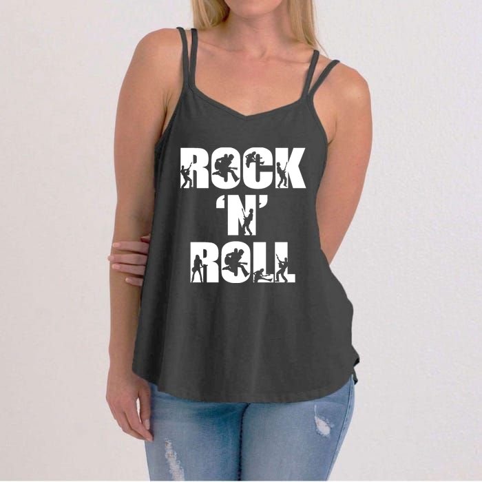 Rock N Roll Music Lover Women's Strappy Tank