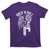 Rock N Roll Hard Music Bone Skeleton T-Shirt