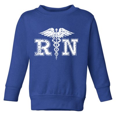 R N Registered Nurse Gift For Nurses Toddler Sweatshirt