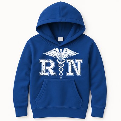 R N Registered Nurse Gift For Nurses Kids Hoodie
