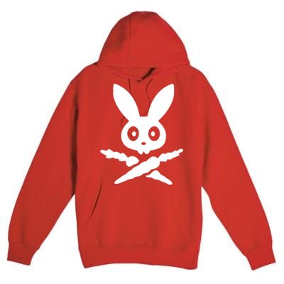 Rock N Roll Rockabilly Vegan Vegans Vegetarians Premium Pullover Hoodie