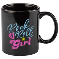 Rock N Roll Girl Purple Darla 11oz C Handle Ceramic Mug