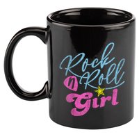 Rock N Roll Girl Purple Darla 11oz C Handle Ceramic Mug