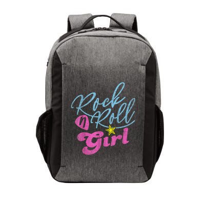 Rock N Roll Girl Purple Darla Vector Backpack