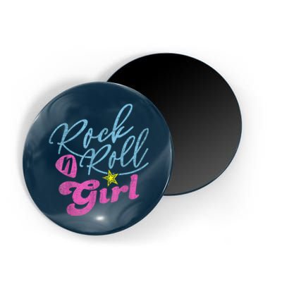 Rock N Roll Girl Purple Darla Magnet