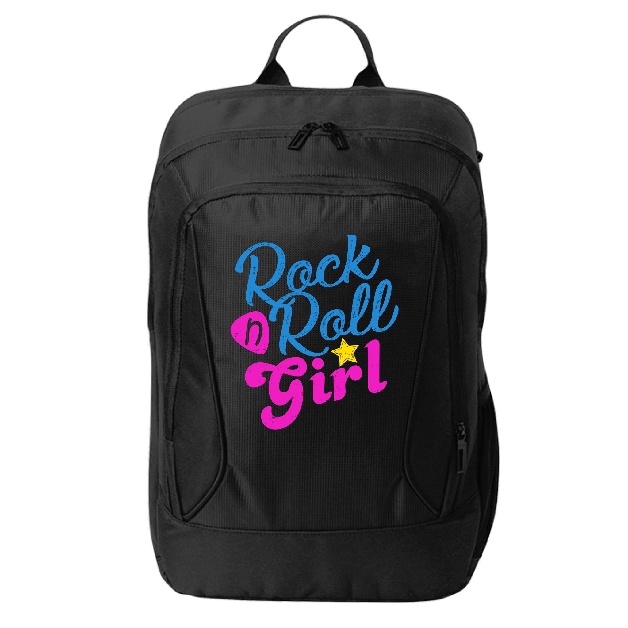 Rock N Roll Girl Cute Gift City Backpack