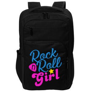 Rock N Roll Girl Cute Gift Impact Tech Backpack