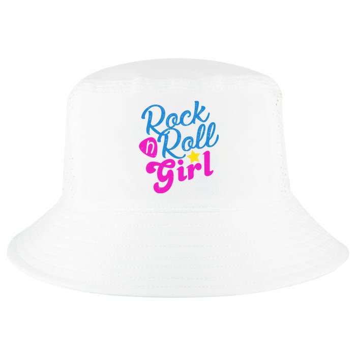 Rock N Roll Girl Cute Gift Cool Comfort Performance Bucket Hat