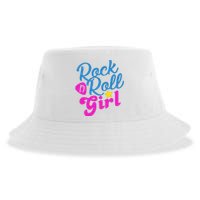 Rock N Roll Girl Cute Gift Sustainable Bucket Hat