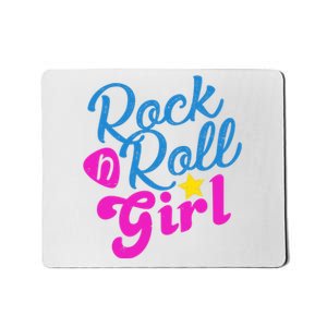 Rock N Roll Girl Cute Gift Mousepad