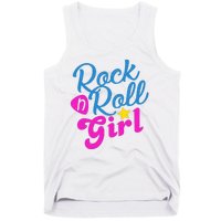 Rock N Roll Girl Cute Gift Tank Top