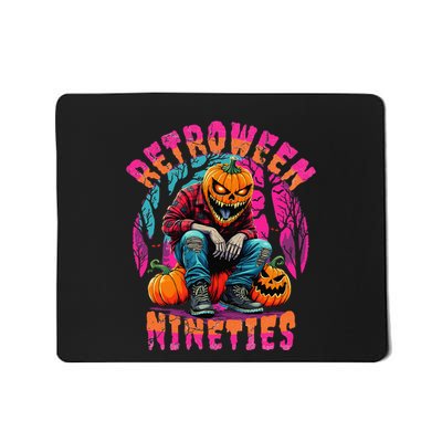 Retroween Nineties Retro Grunge Halloween Design Mousepad