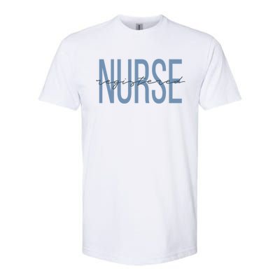 Registered Nurse Rn Emergency Room Nurse Nursing Student Funny Gift Softstyle® CVC T-Shirt