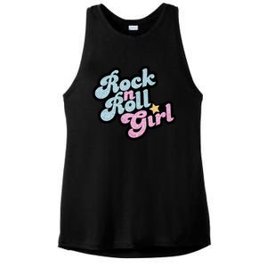 Rock N Roll Girl Ladies PosiCharge Tri-Blend Wicking Tank