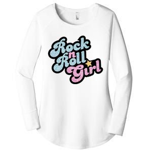 Rock N Roll Girl Women's Perfect Tri Tunic Long Sleeve Shirt