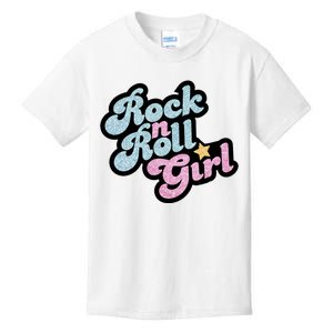 Rock N Roll Girl Kids T-Shirt