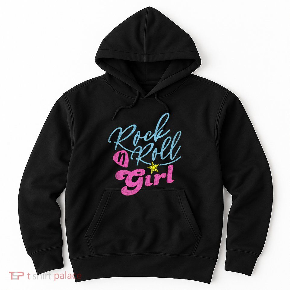 Rock N Roll Girl Purple Darla Hoodie