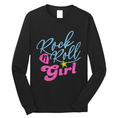 Rock N Roll Girl Purple Darla Long Sleeve Shirt