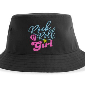 Rock N Roll Girl Purple Darla Sustainable Bucket Hat