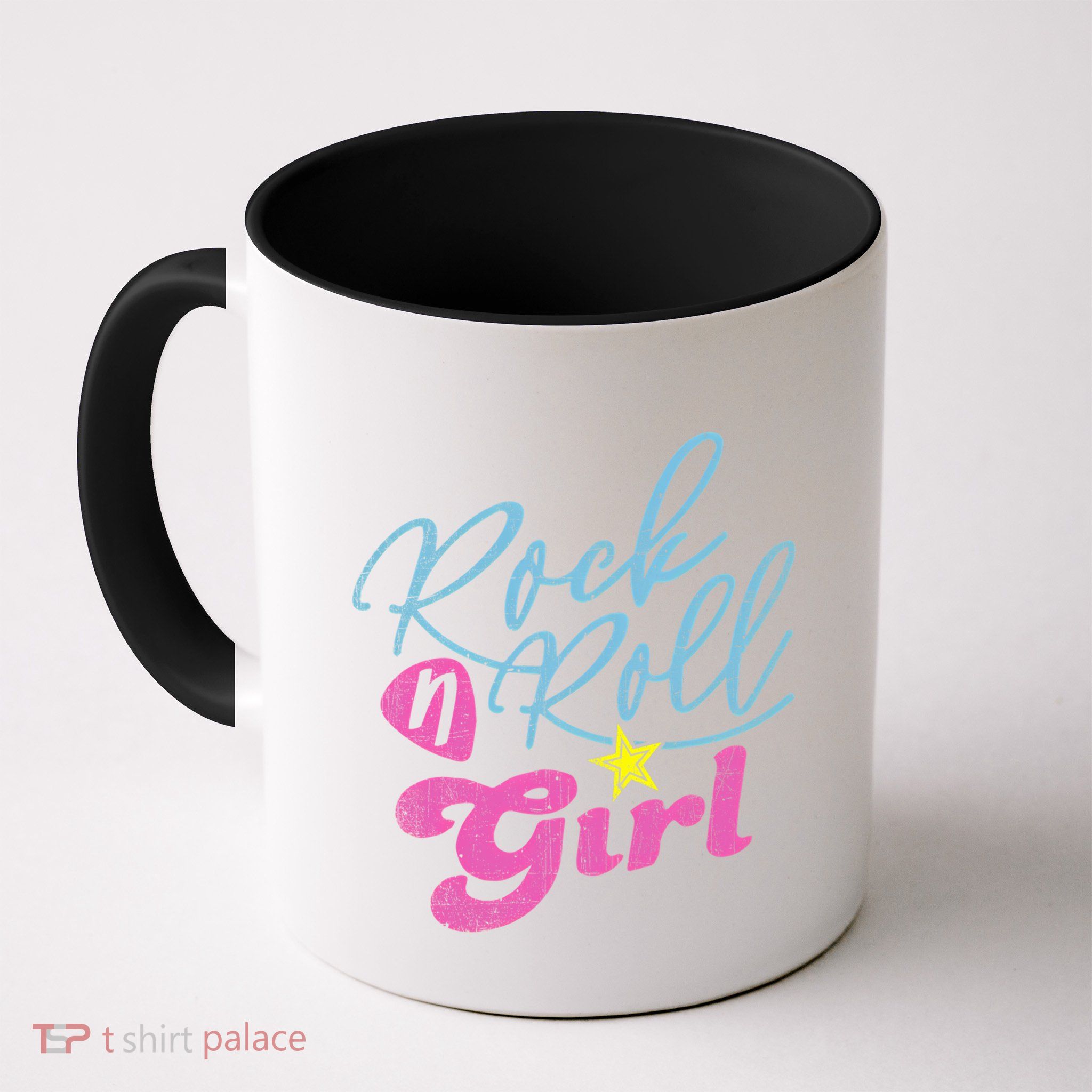 Rock N Roll Girl Purple Darla Mug