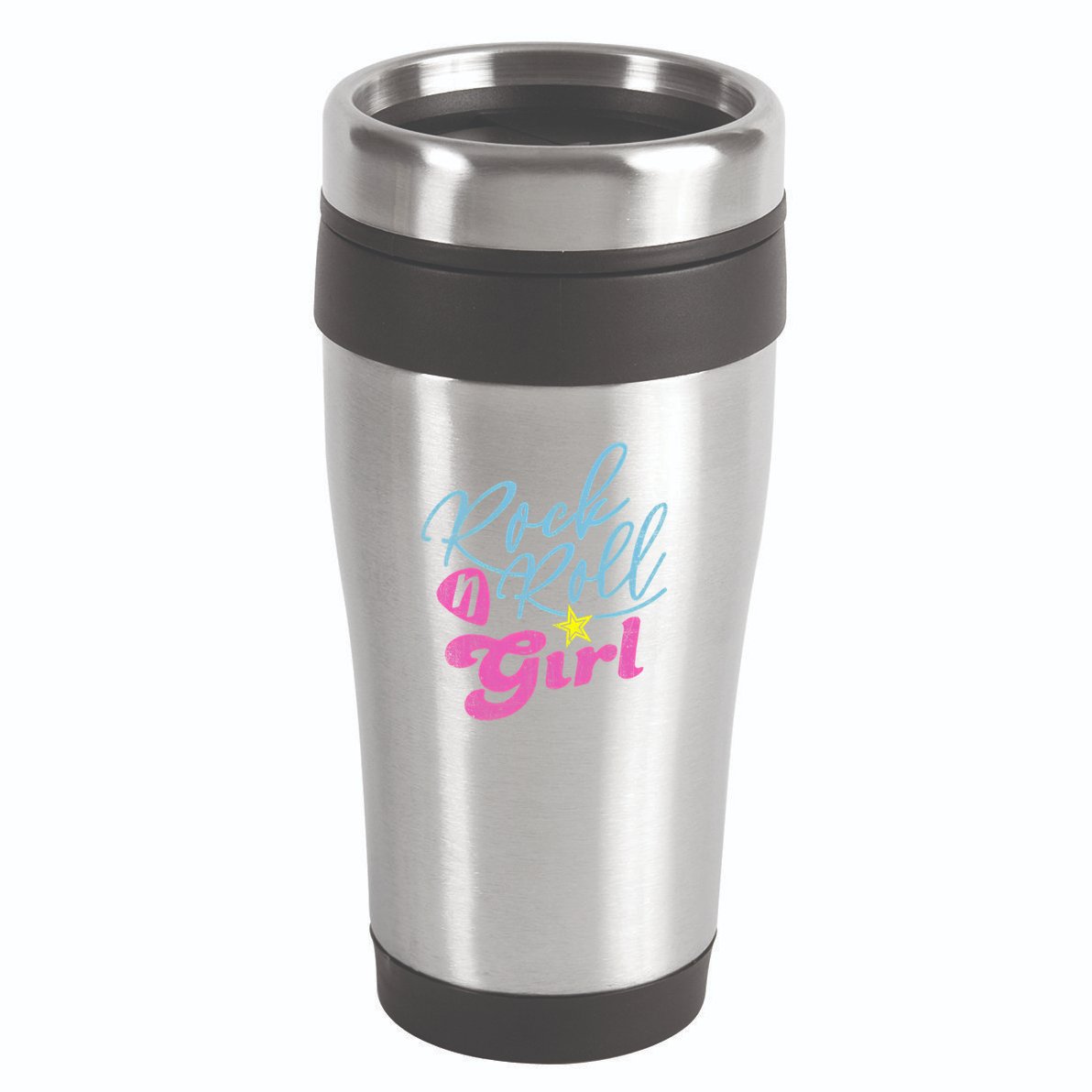 Rock N Roll Girl Purple Darla 16oz Travel Tumbler