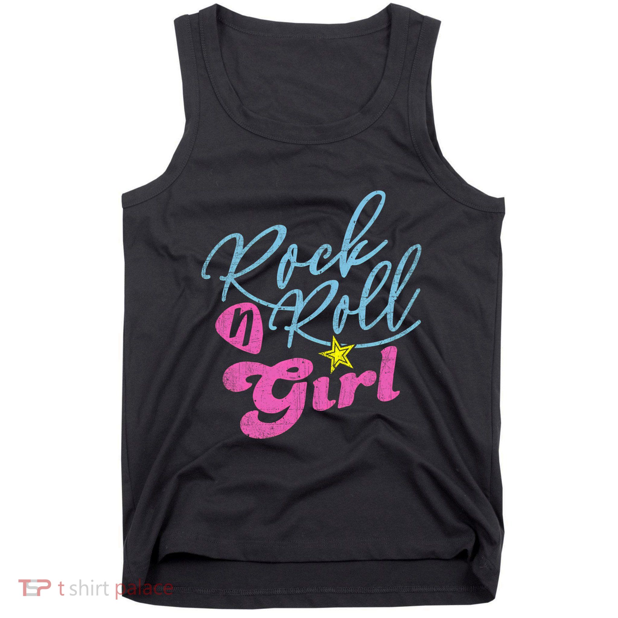 Rock N Roll Girl Purple Darla Tank Top