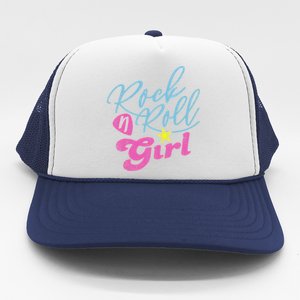 Rock N Roll Girl Purple Darla Trucker Hat