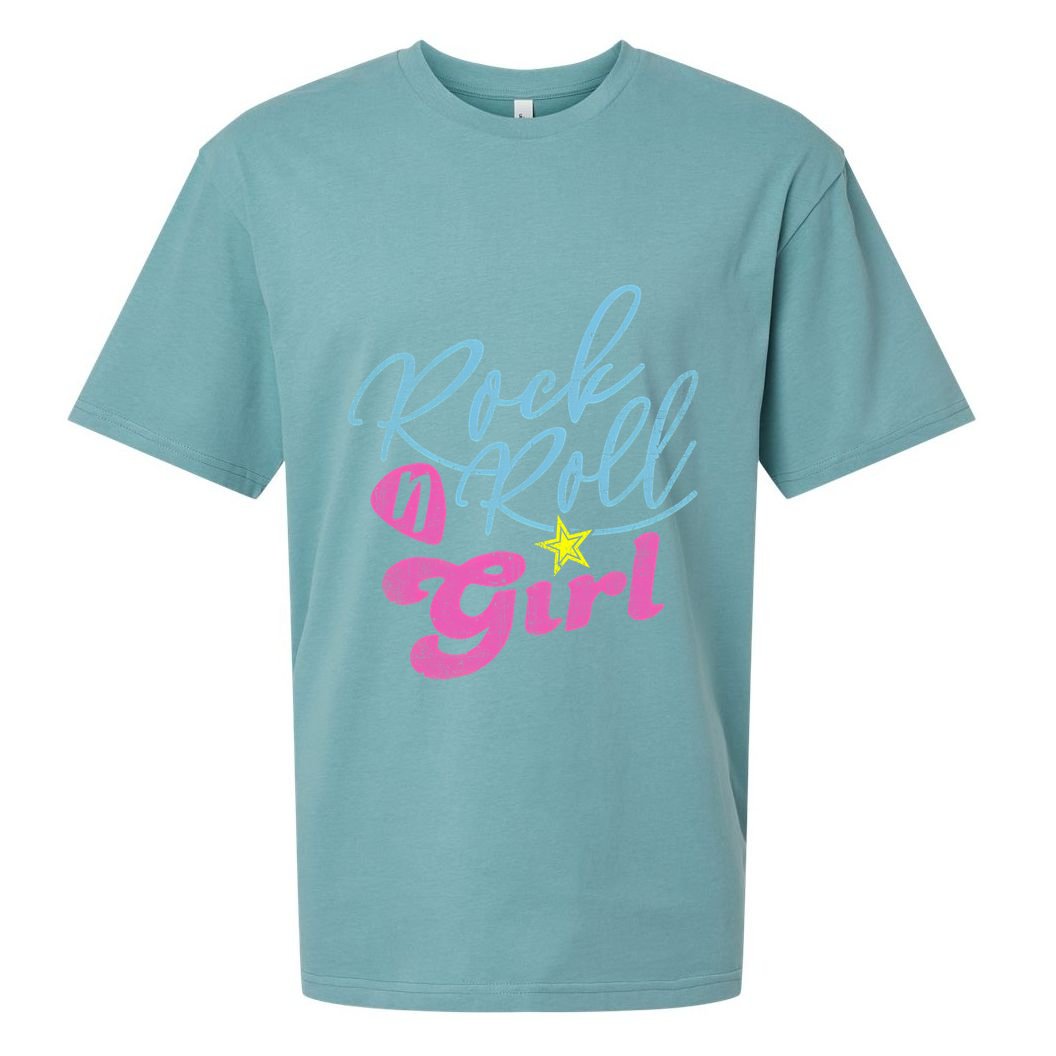 Rock N Roll Girl Purple Darla Sueded Cloud Jersey T-Shirt