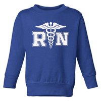 R N Registered Nurse Gift For Nurses Toddler Sweatshirt