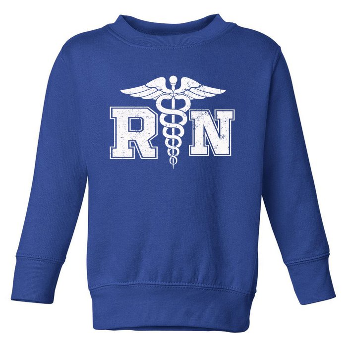 R N Registered Nurse Gift For Nurses Toddler Sweatshirt