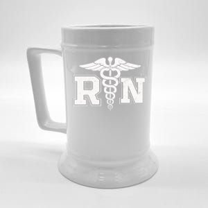 R N Registered Nurse Gift For Nurses Beer Stein