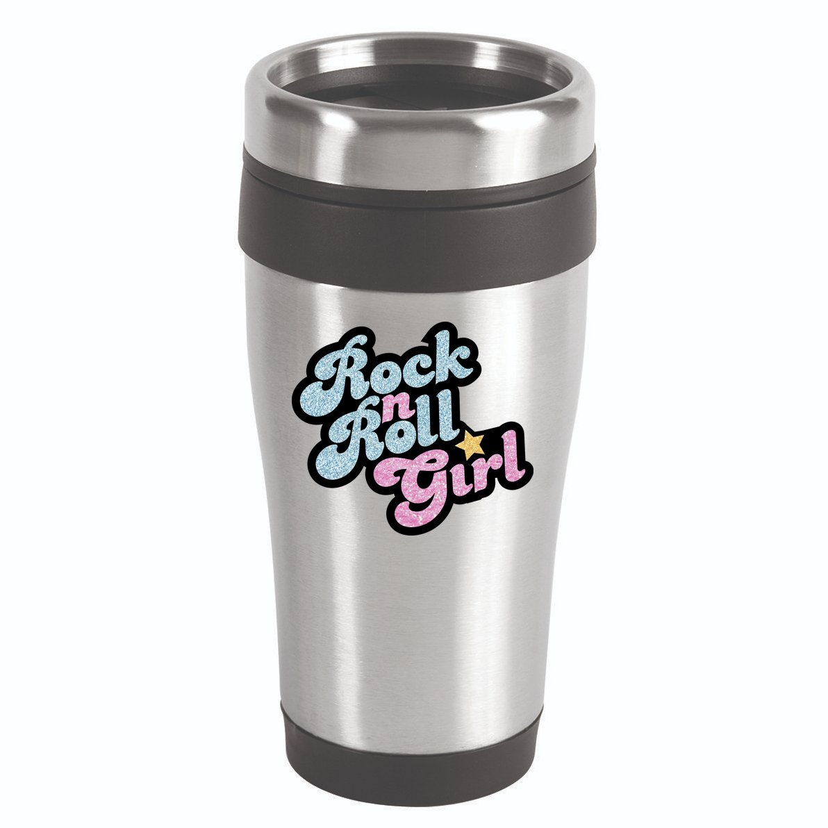 Rock N Roll Girl 16oz Travel Tumbler