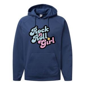 Rock N Roll Girl Performance Fleece Hoodie