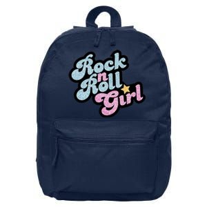 Rock N Roll Girl 16 in Basic Backpack