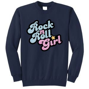 Rock N Roll Girl Tall Sweatshirt