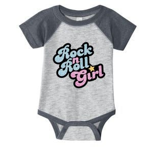 Rock N Roll Girl Infant Baby Jersey Bodysuit