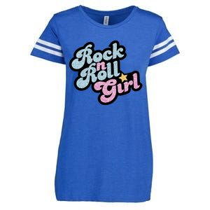 Rock N Roll Girl Enza Ladies Jersey Football T-Shirt