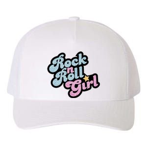 Rock N Roll Girl Yupoong Adult 5-Panel Trucker Hat