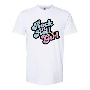 Rock N Roll Girl Softstyle CVC T-Shirt