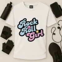 Rock N Roll Girl Cooling Performance Crew T-Shirt