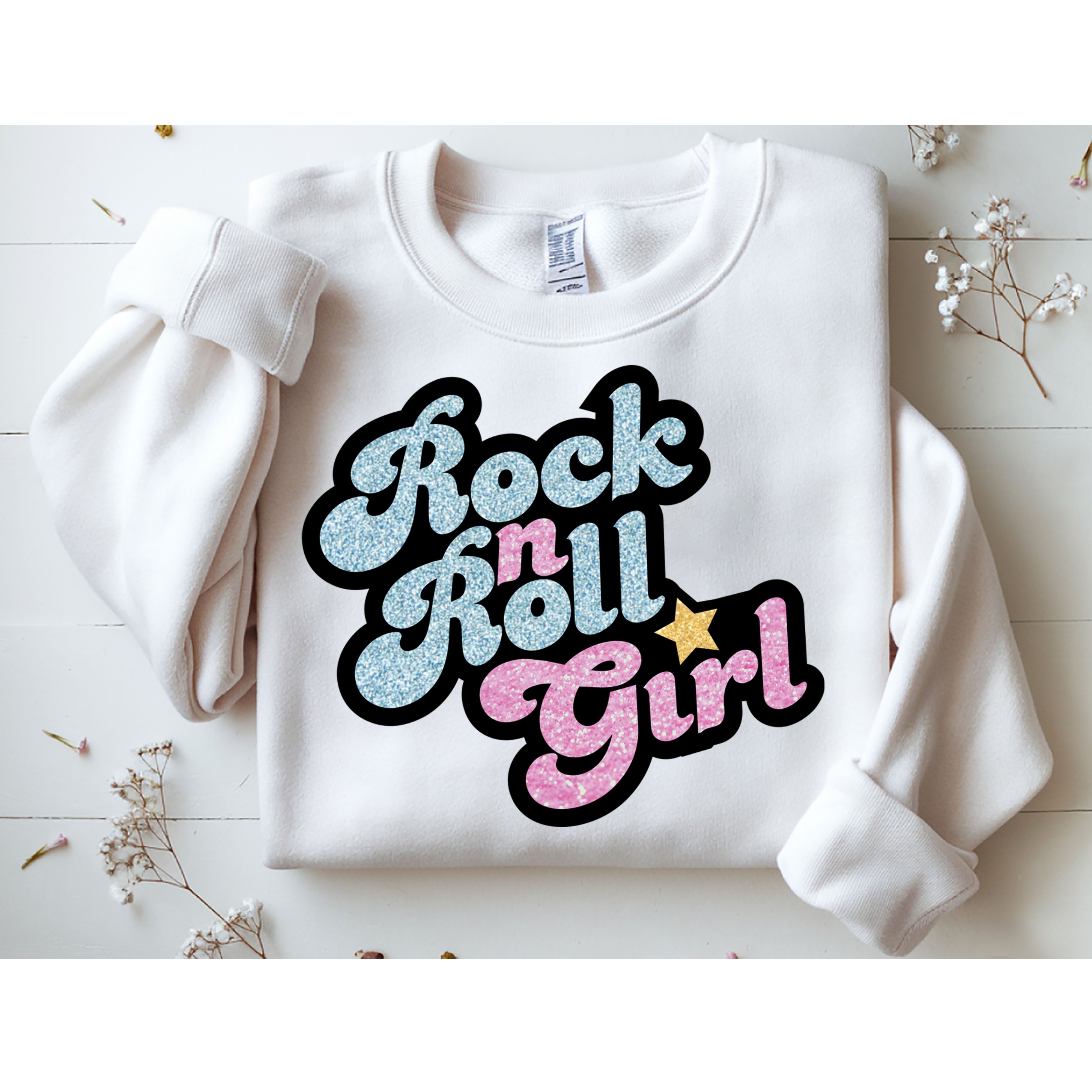 Rock N Roll Girl Sweatshirt