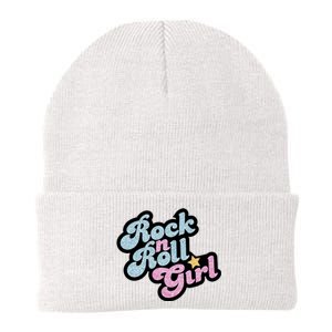 Rock N Roll Girl Knit Cap Winter Beanie