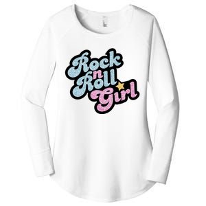 Rock N Roll Girl Women's Perfect Tri Tunic Long Sleeve Shirt