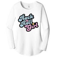 Rock N Roll Girl Women's Perfect Tri Tunic Long Sleeve Shirt